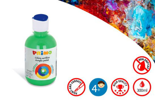 Picture of PRIMO ACRYLIC PAINT 300ML GREEN BRIGHT